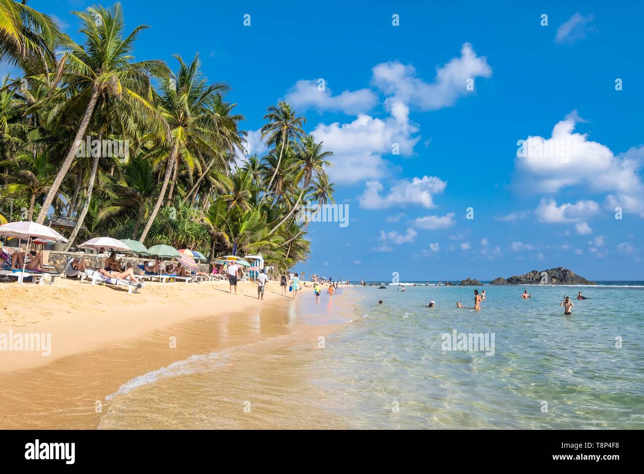 Sri Lanka Southern Province Unawatuna Dalawella Beach