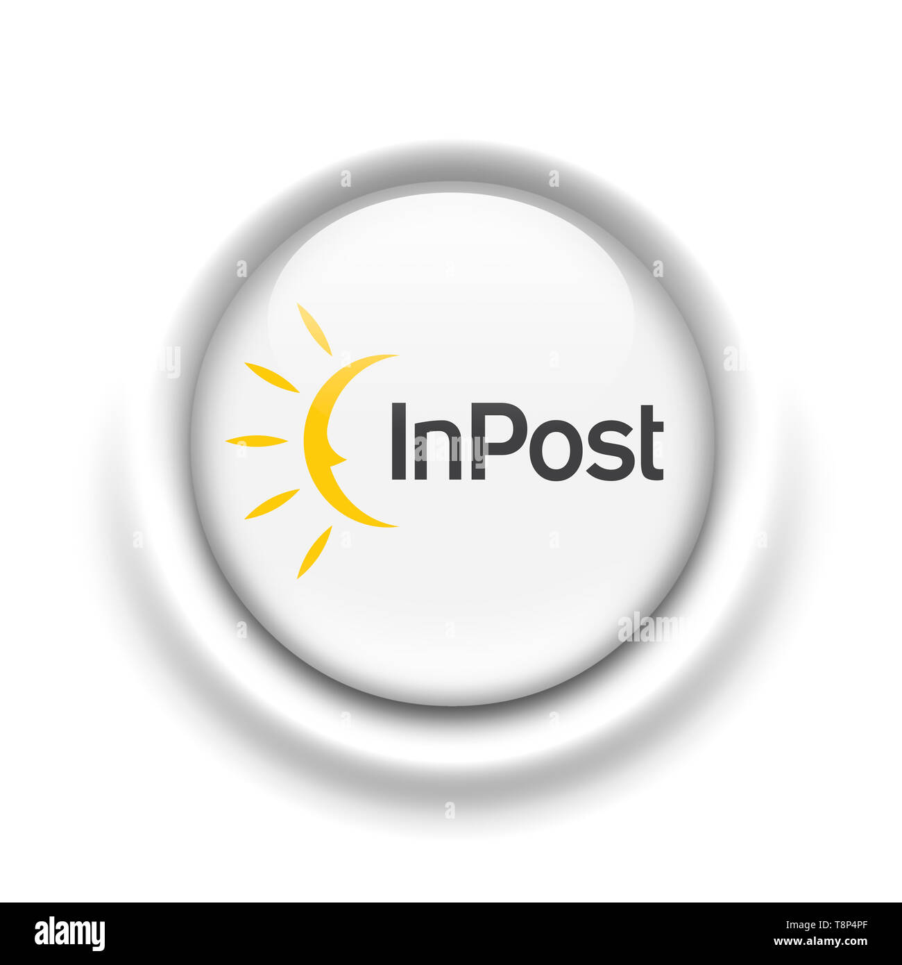 InPost logo Stock Photo - Alamy