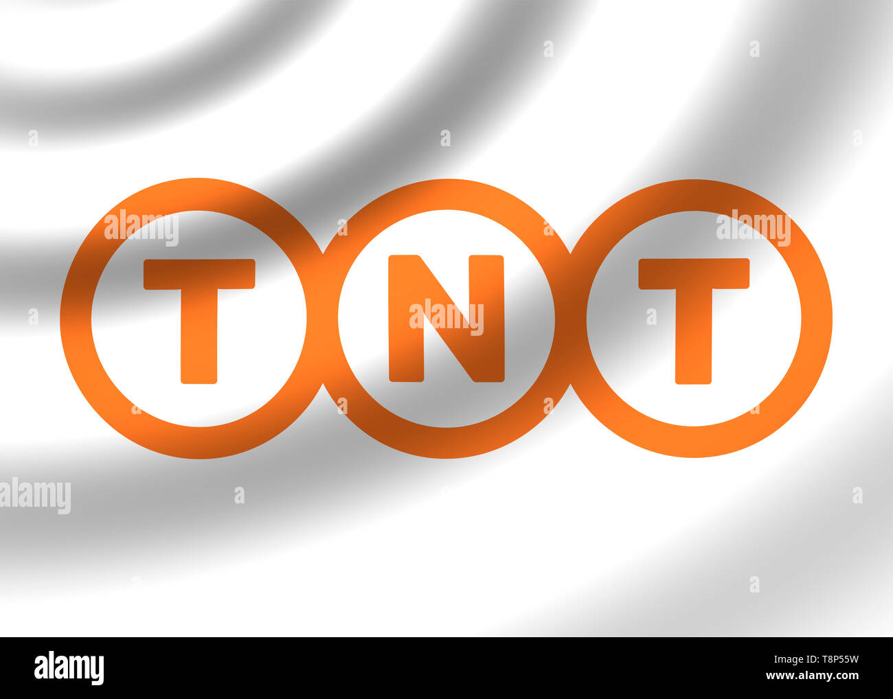 TNT logo Stock Photo