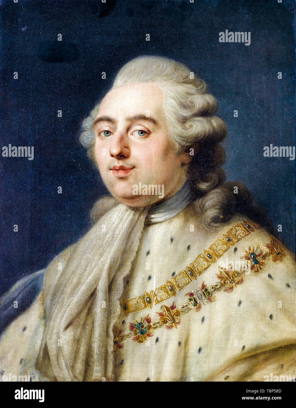 Portrait of King Louis XVI King of France, painting by the circle of