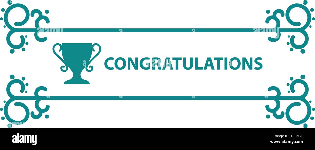 trophy award winner icon vector illustration template - vector Stock Vector