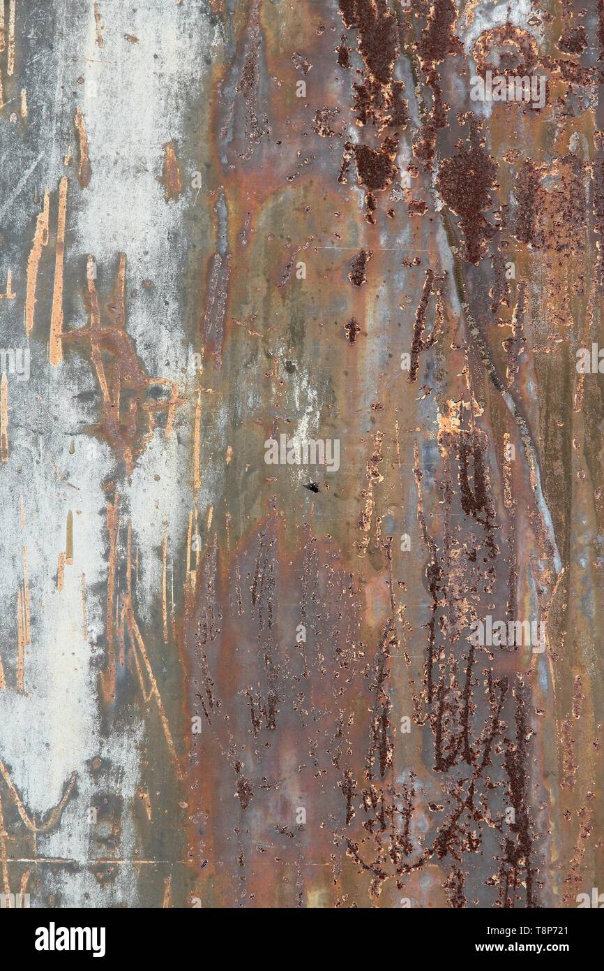 Old metal texture - rusty iron. Grunge background Stock Photo - Alamy