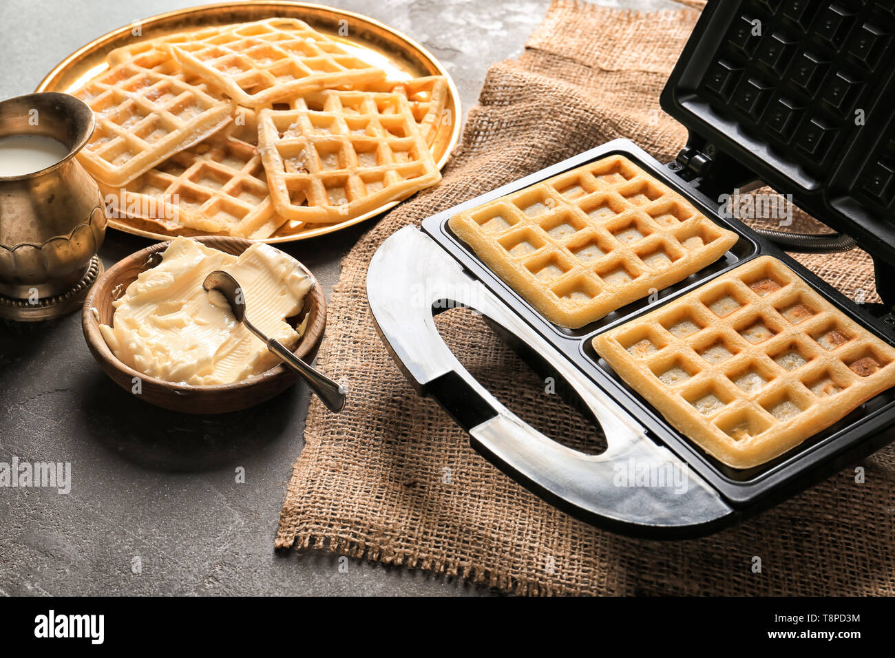 modern waffle maker