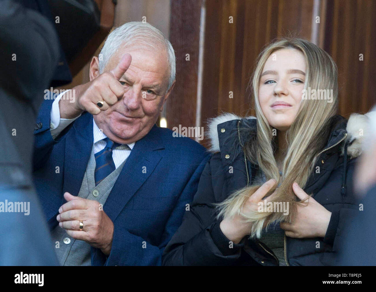 Former Rangers manager Walter Smith Stock Photo Alamy