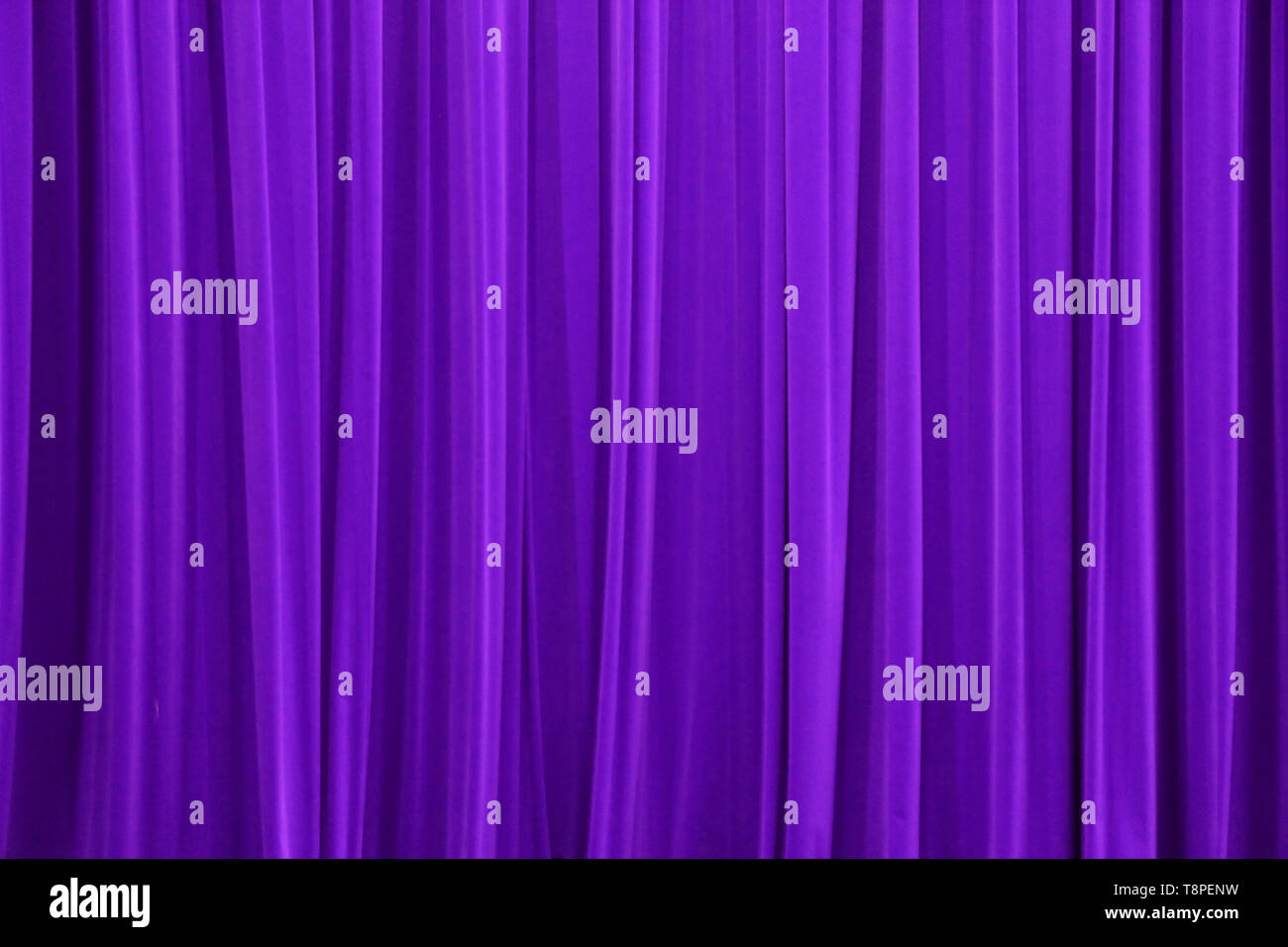 The purple curtain Stock Photo Alamy