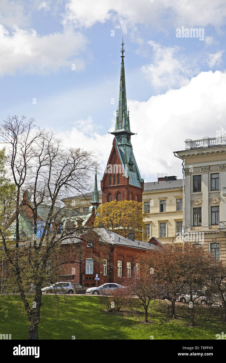 View of old Helsinki. Finland Stock Photo - Alamy