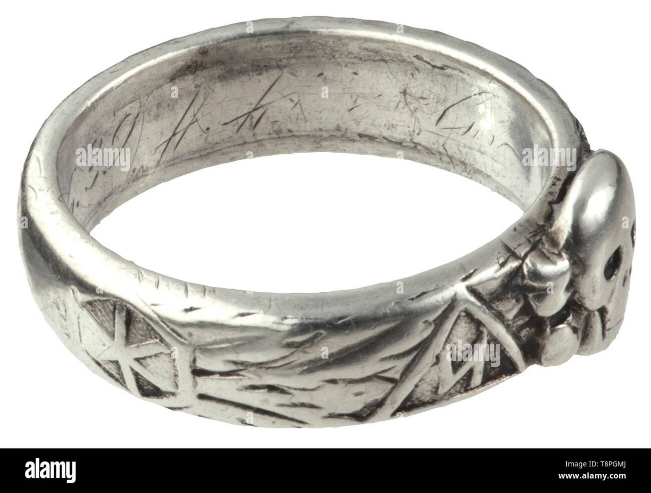 An SS honour ring Customised production of the jeweller Gahr