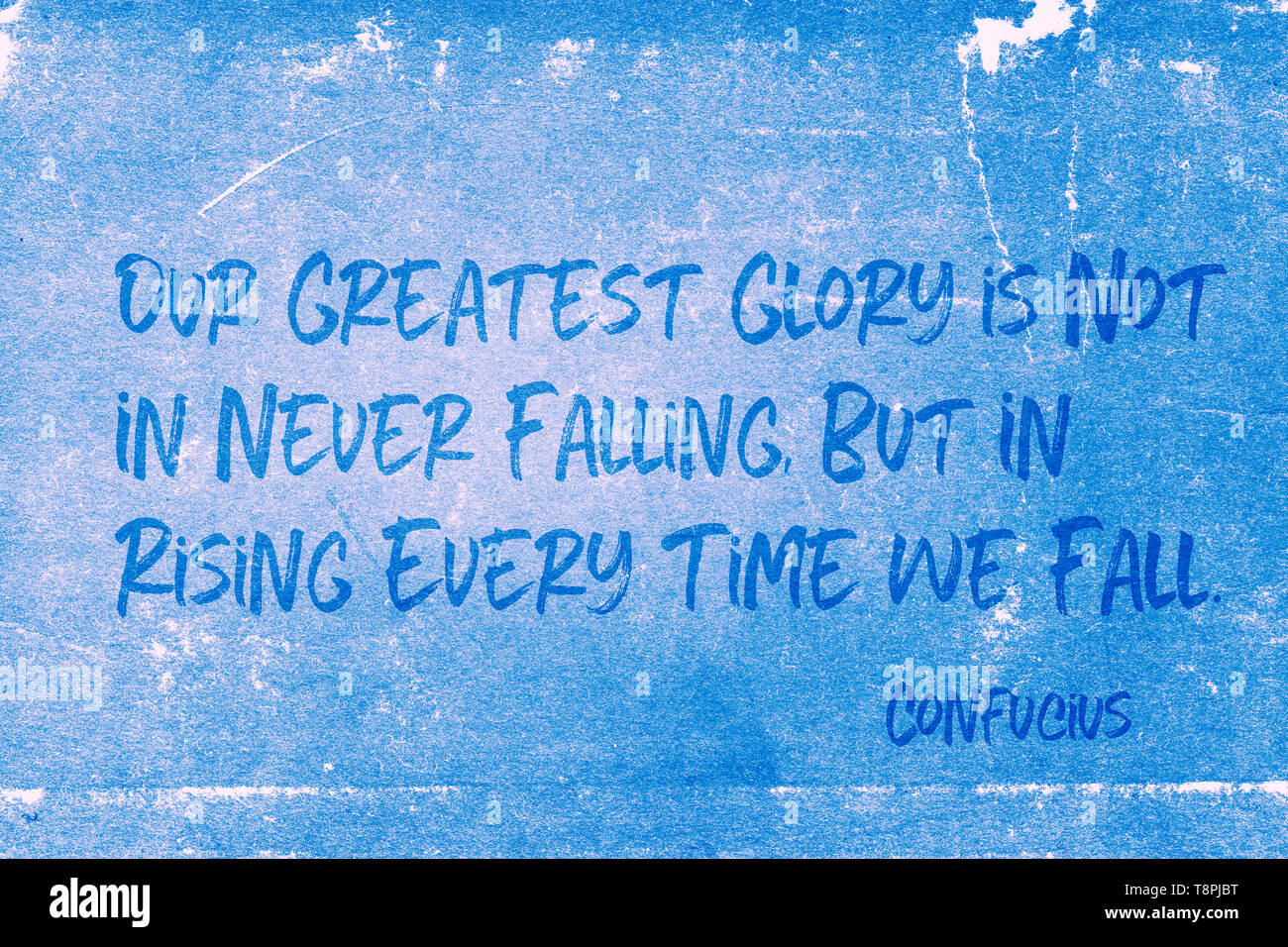 Fallen But Rising Our greatest glory is not in never falling, but in rising every time we ...
