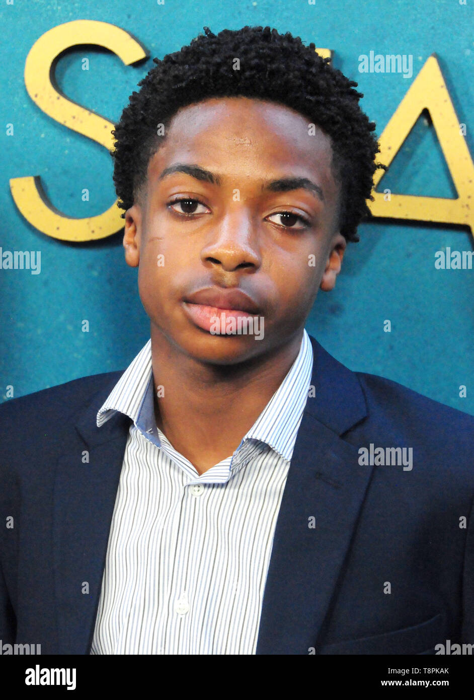 Los Angeles, California, USA 13th May 2019 Actor Jordan Williams attends  the World Premiere of Warner Bros. Pictures' and Metro Goldwyn Mayer  Pictures 'The Sun Is Also A Star' on May 13,