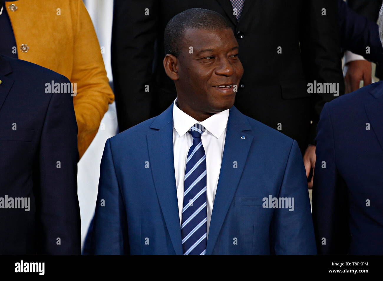Brussels, Belgium. 14th May 2019. Defence Minister of Mali, Ibrahima