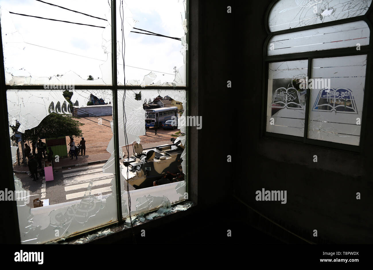Minuwangoda Sri Lanka 14th May 2019 Sri Lankan Security