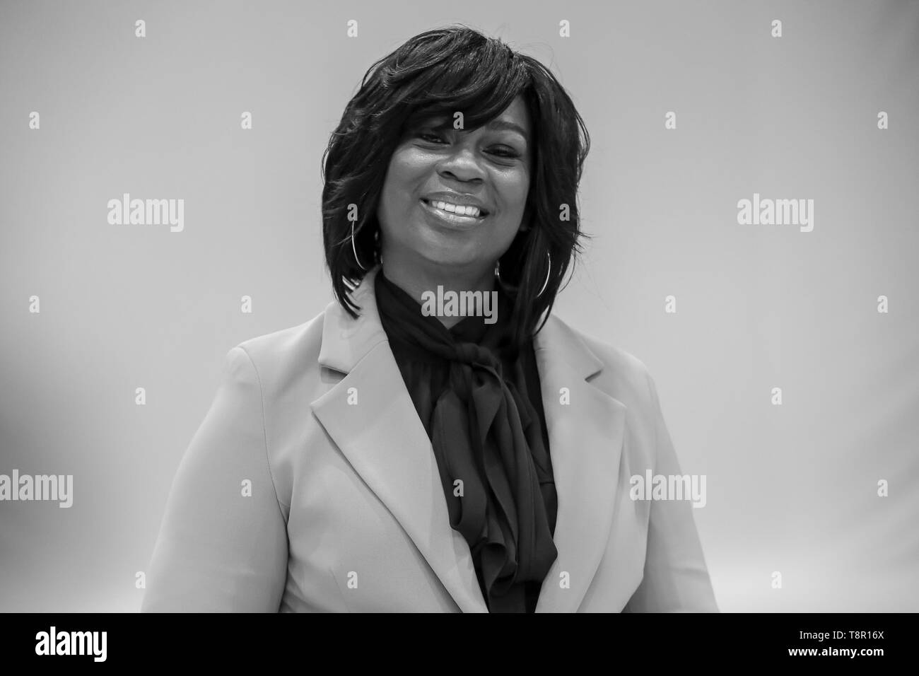 WNBA 2019: Penny Toler Executive Vice President/GM during Los Angeles Sparks Media Day May 14, 2019 at Los Angeles Southwest College. (Photo by Jevone Moore) Stock Photo