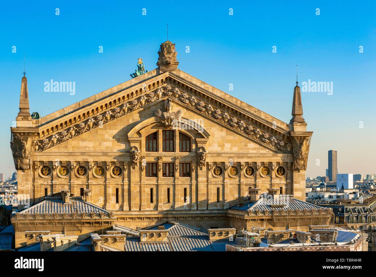 France, Paris, Opera Garnier Stock Photo