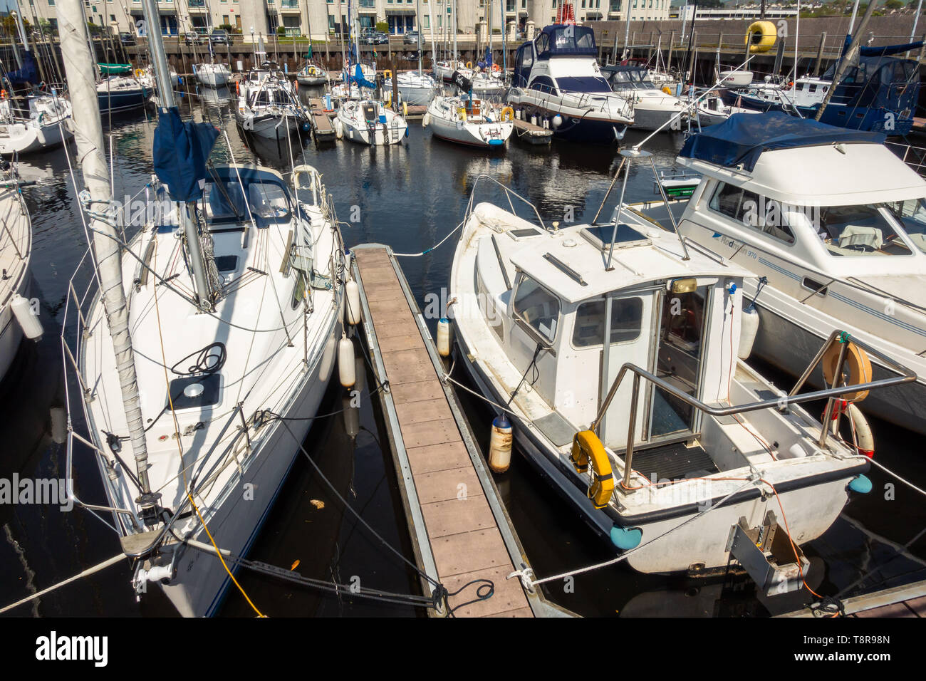 Harbor in Arklow - Ireland Stock Photo