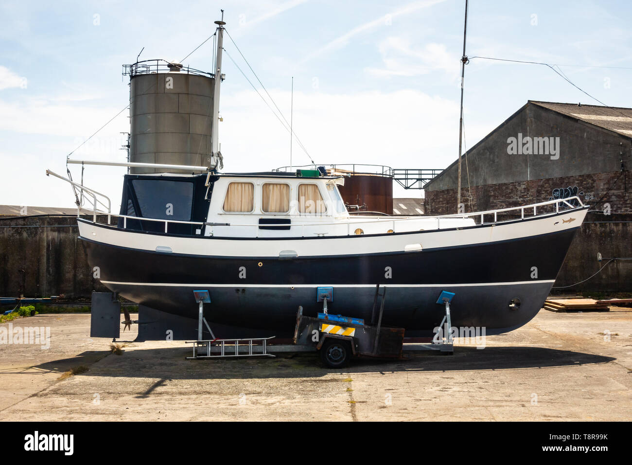 Harbor in Arklow - Ireland Stock Photo