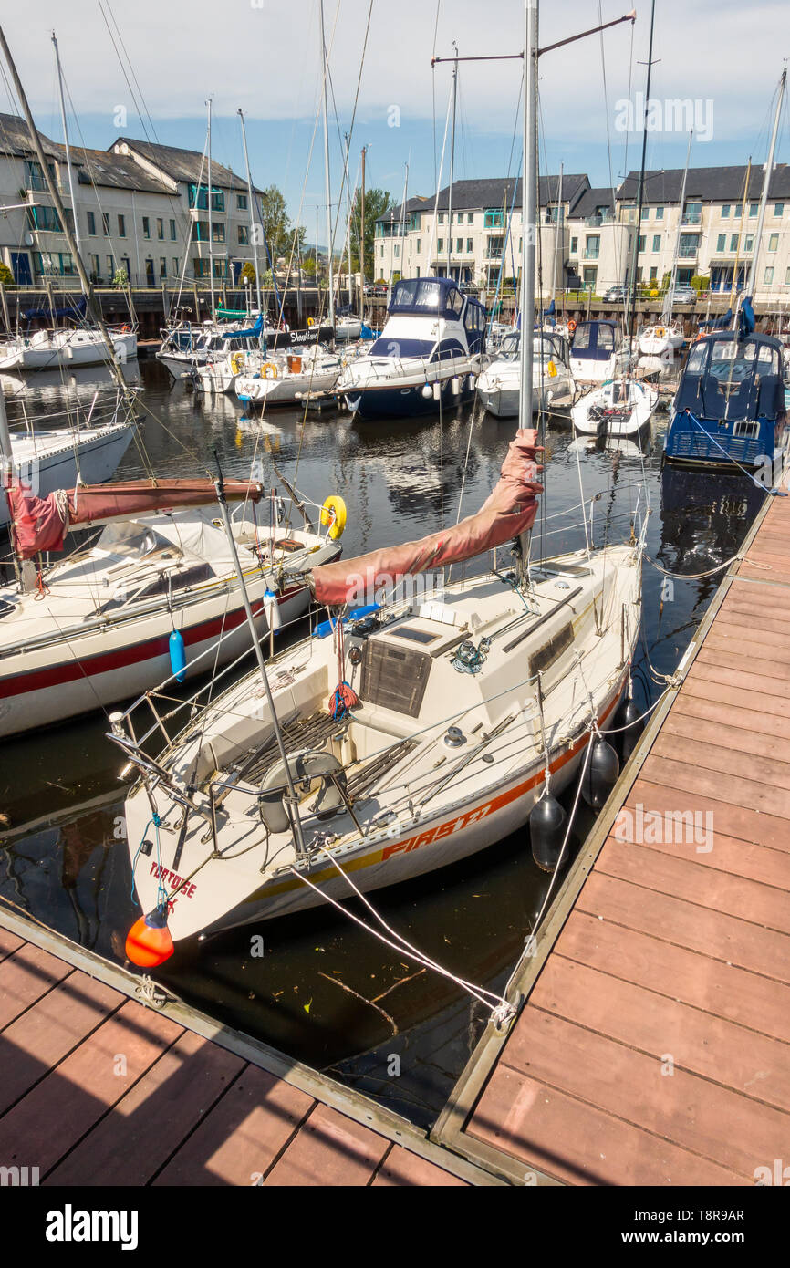 Harbor in Arklow - Ireland Stock Photo