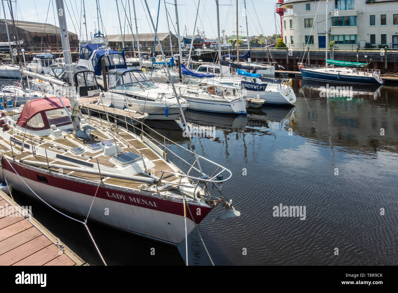 Harbor in Arklow - Ireland Stock Photo