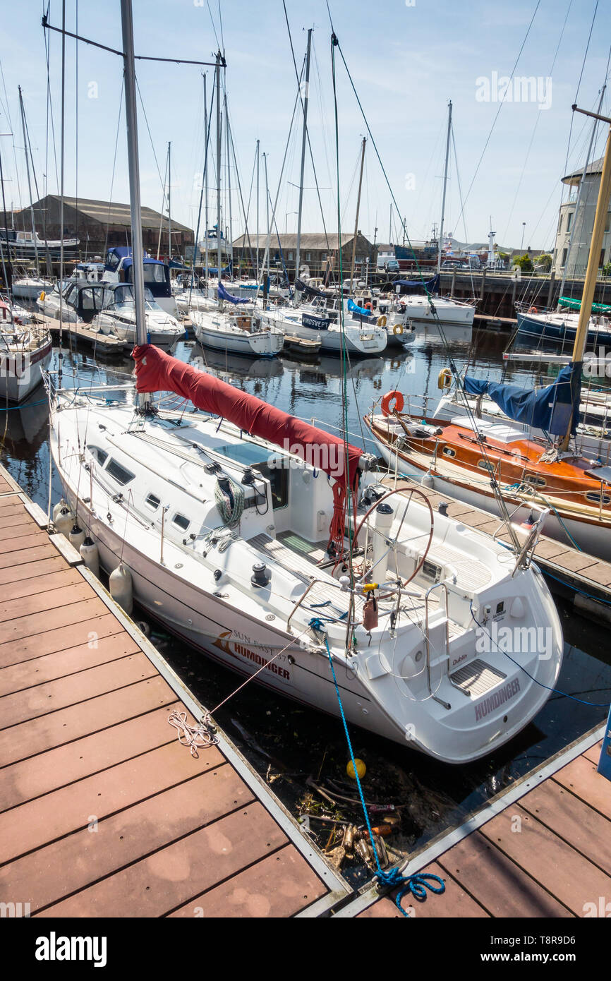 Harbor in Arklow - Ireland Stock Photo