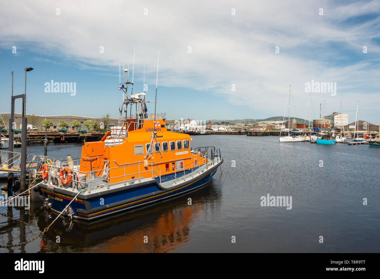 Harbor in Arklow - Ireland Stock Photo