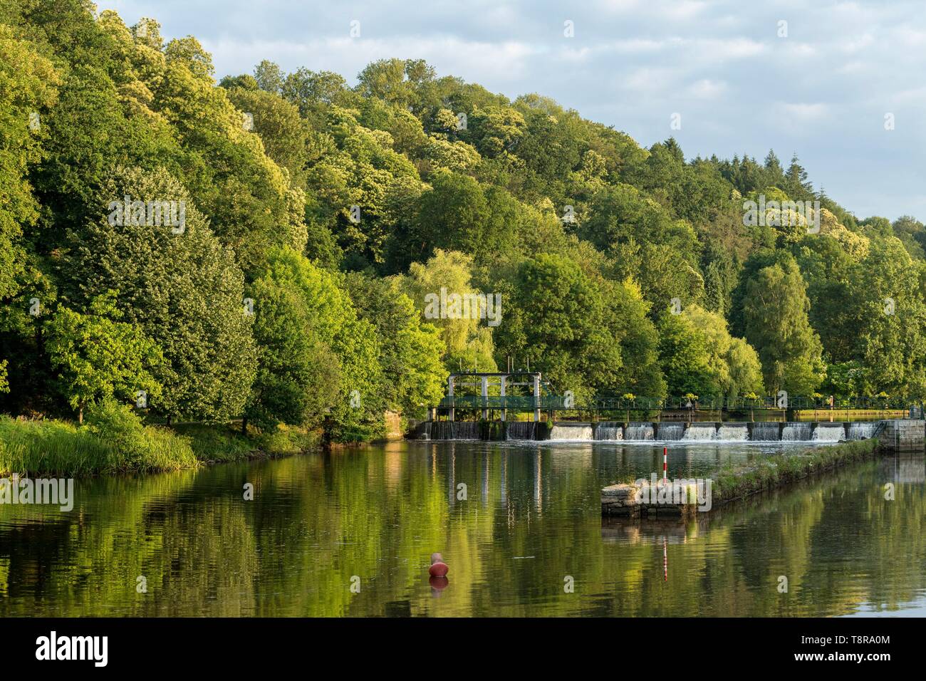 France, Morbihan, PluméliauBieuzy, the village of SaintNicolasdes