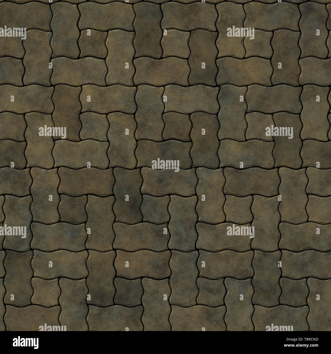 Pavers Seamless Texture Tile Stock Photo