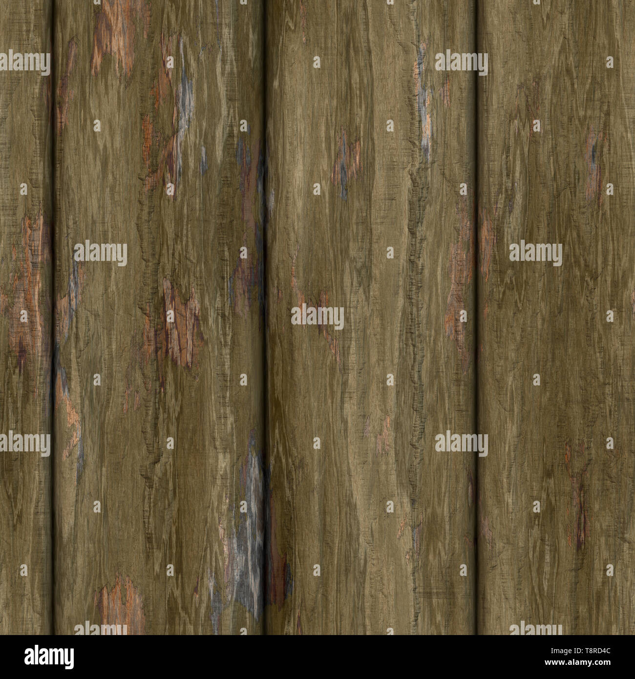 Old Siding Seamless Texture Tile Stock Photo