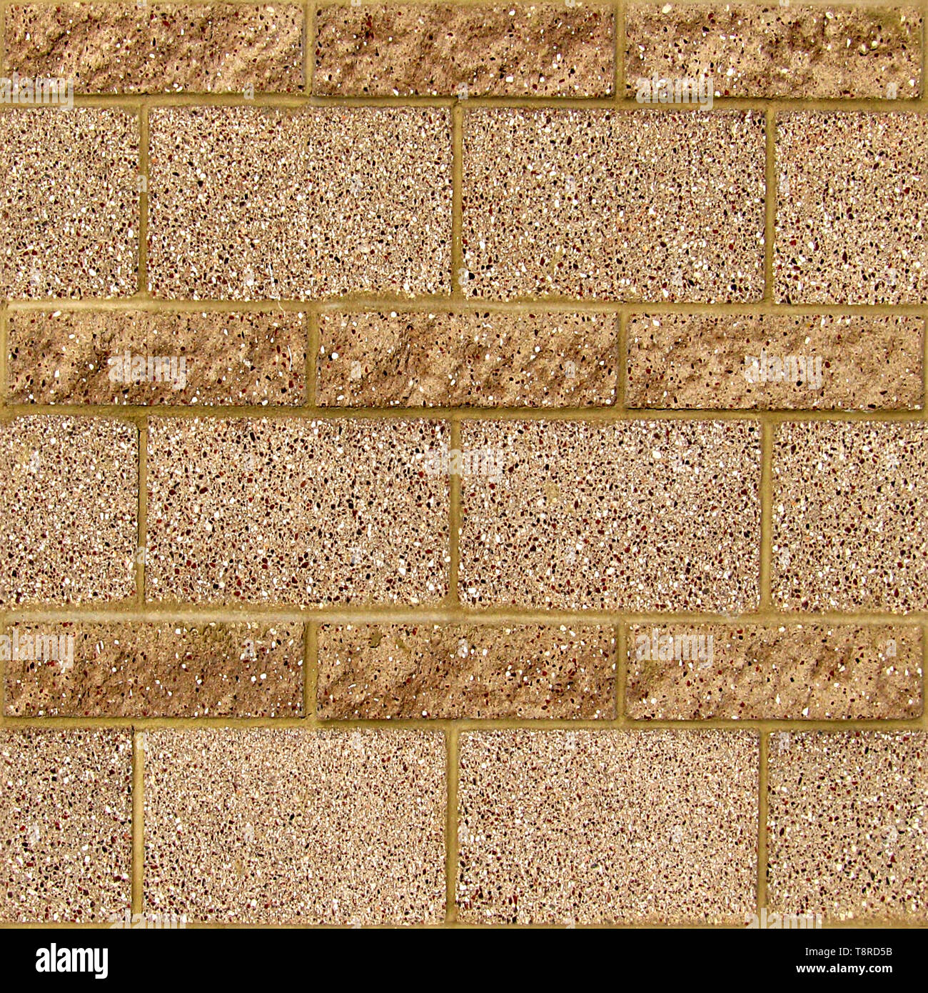 Brick Wall Seamless Texture Tile Stock Photo