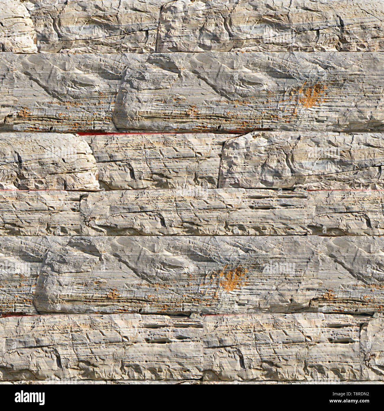 Stone Wall Seamless Texture Tile Stock Photo