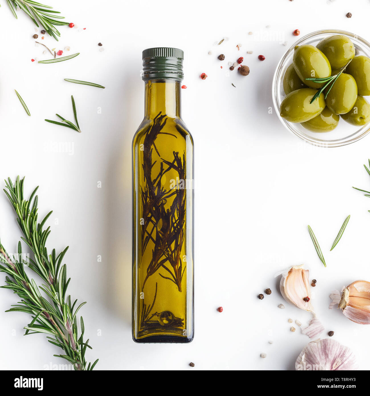 Homemade spicy oil concept Stock Photo - Alamy