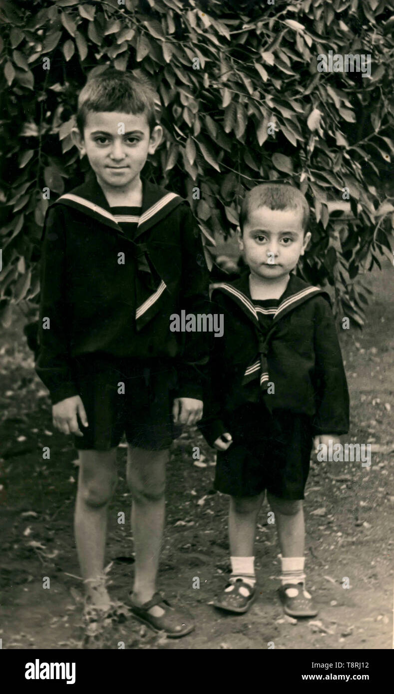 Vintage portrait Stock Photo