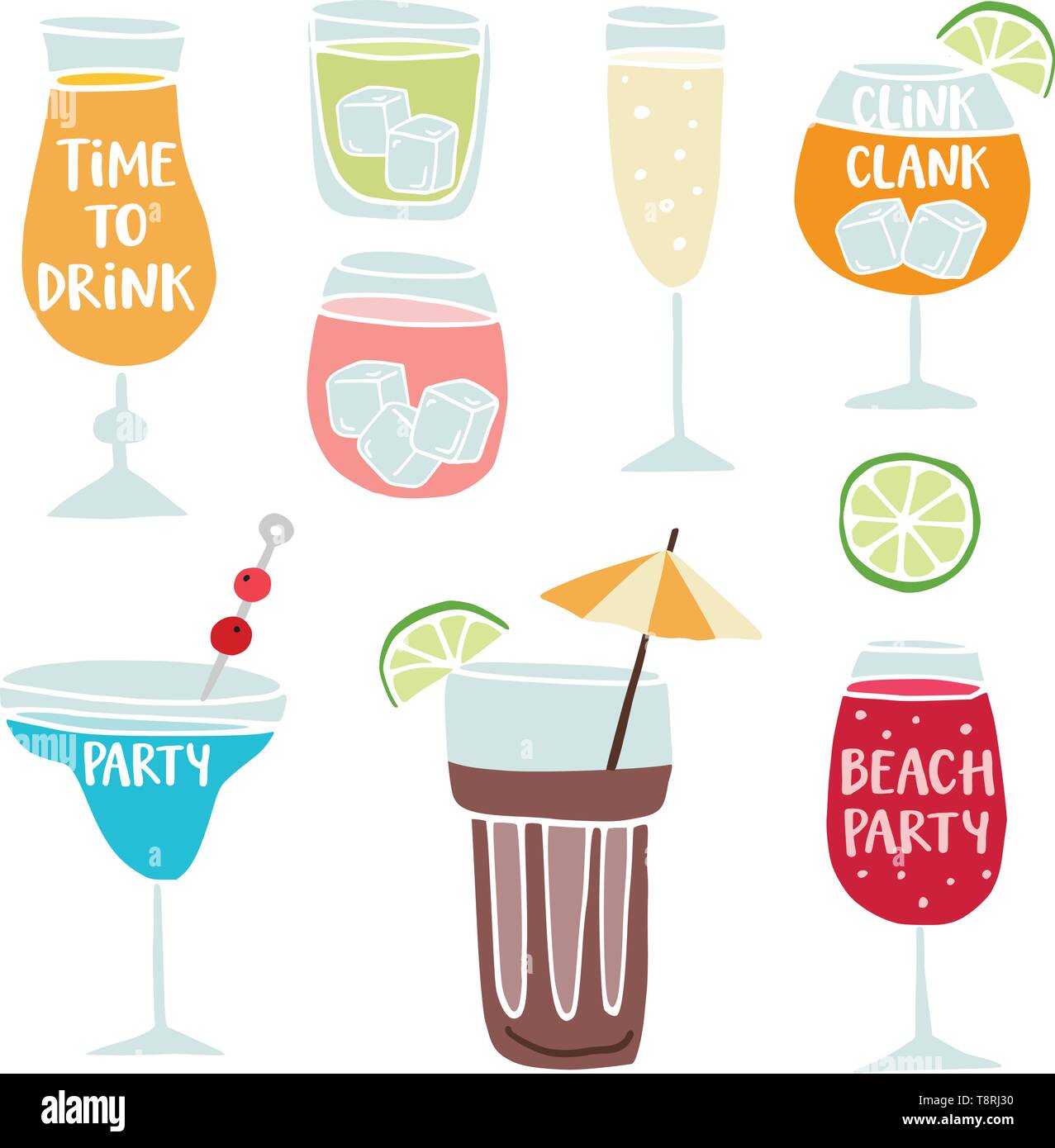 Hatcher and Ethan Prints 'Cocktail Time' Typography and Quotes Black Wall  Art Canvas Print, image size:1277x1390