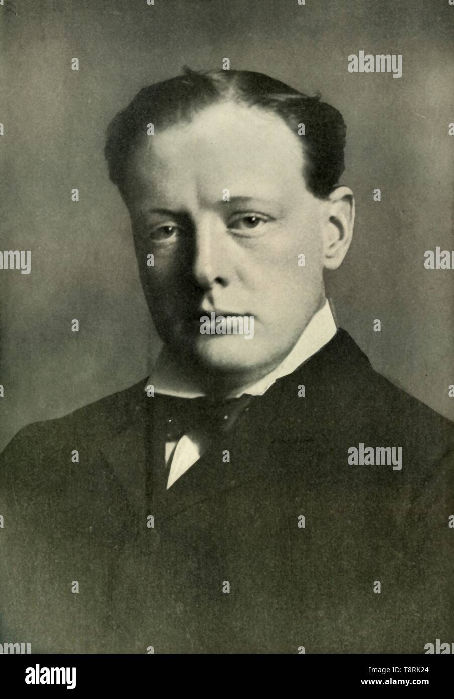 First lord of the admiralty churchill hires stock photography and