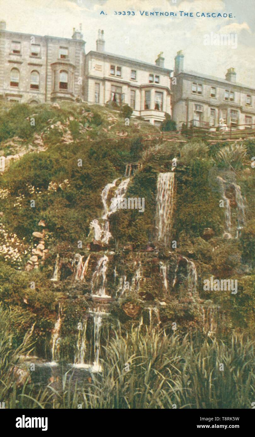 Ventnor The Cascade 1916 Creator Unknown Stock Photo Alamy Ventnor The Cascade 1916 Creator Unknown Stock Photo Alamy