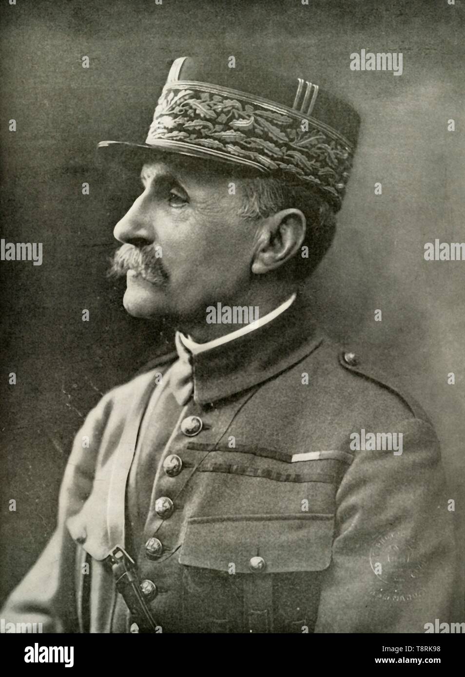 'Marshal Foch', (1919). Creator: Unknown. Stock Photo