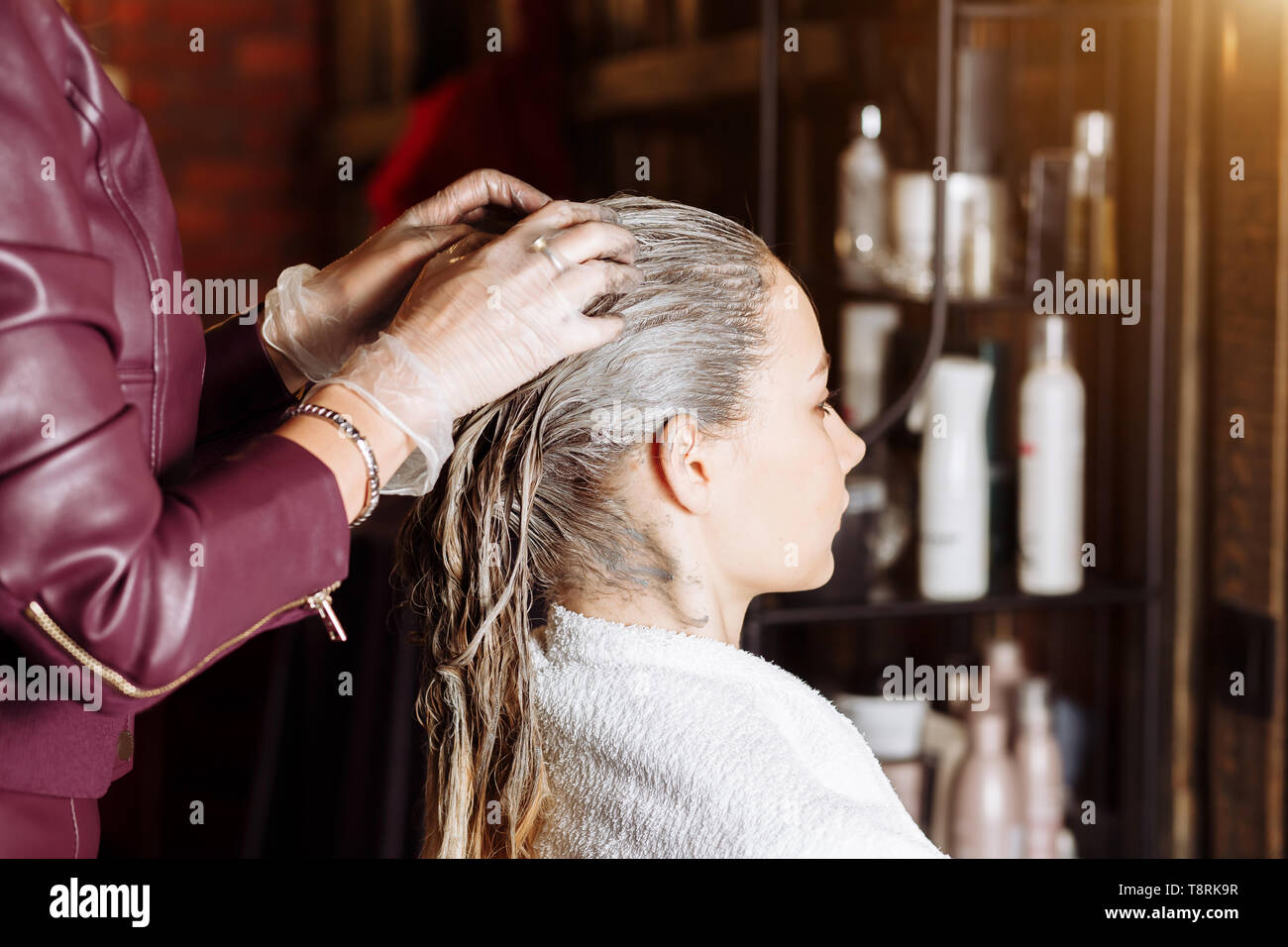 Keratin Straightening Smoothing Hair Colouring And