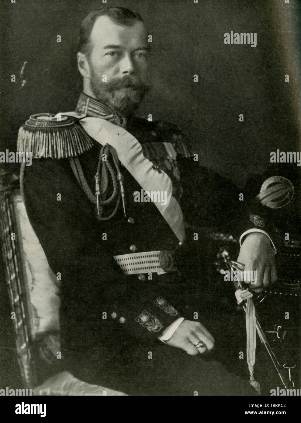 'The Czar of Russia', 1910s, (1919). Creator: Unknown Stock Photo - Alamy
