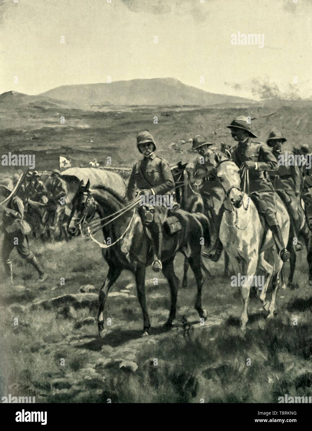 Lord Roberts And Staff On The Veldt Approaching Pretoria Lord Roberts And Staff On The Veldt Approaching Pretoria