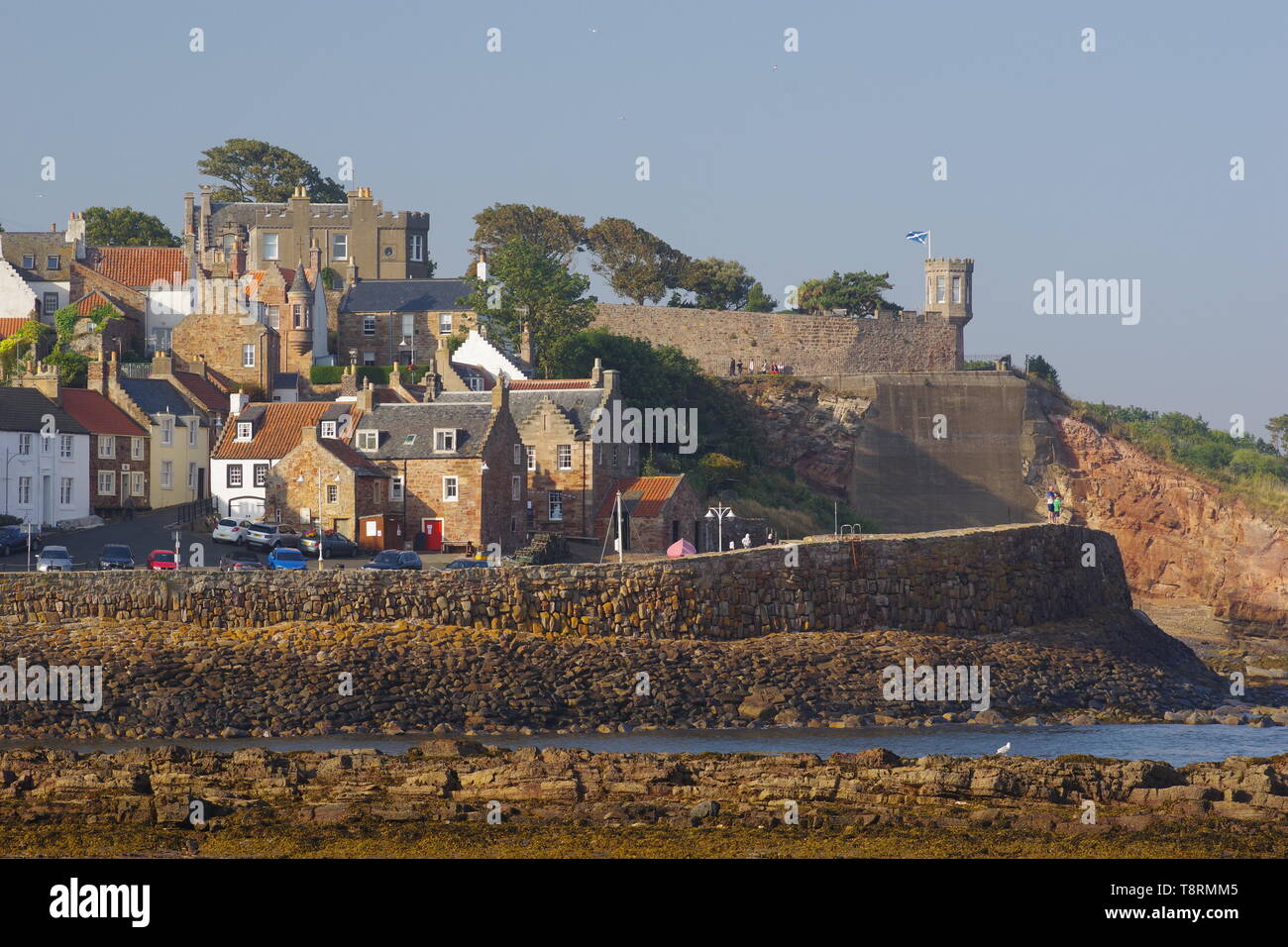 Fife coastal path st andrews to crail hires stock photography and