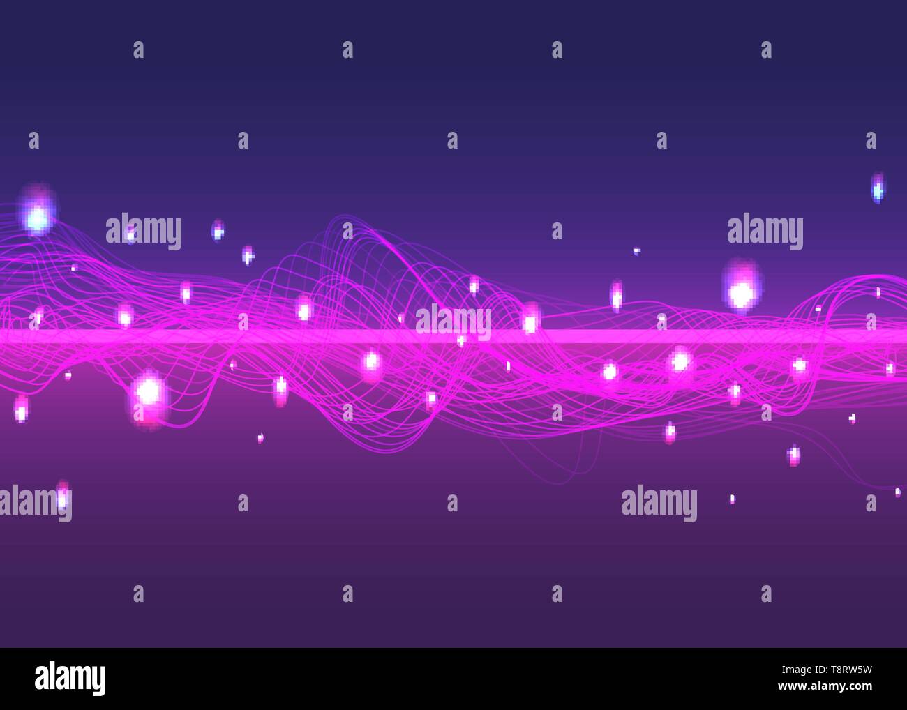 Colorful background with ultraviolet motion music glow waves, lines simple  art. Best design template for poster, banner, flayer, greeting, brochure, b  Stock Vector Image & Art - Alamy