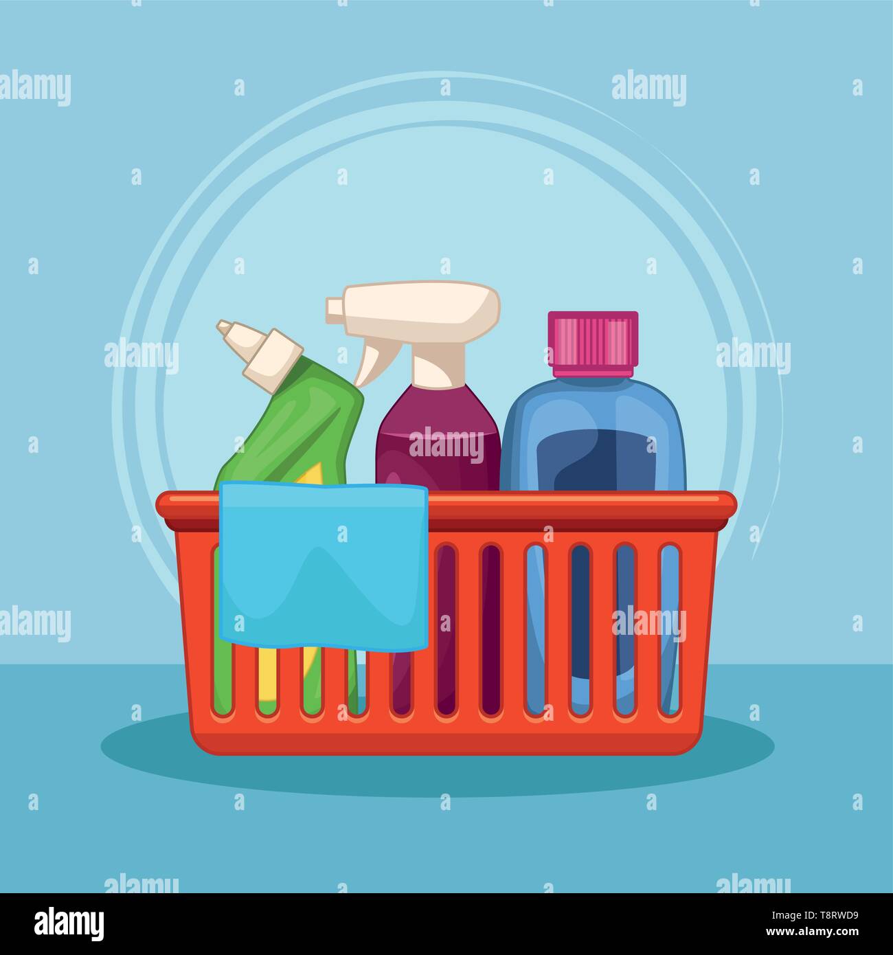 housekeeping cleaning cartoon Stock Vector Image & Art Alamy