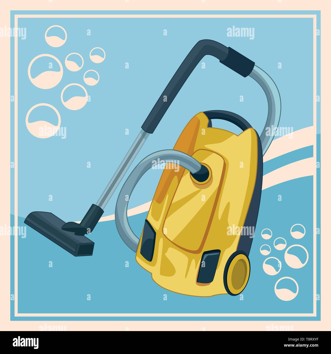 housekeeping cleaning cartoon Stock Vector Image & Art Alamy