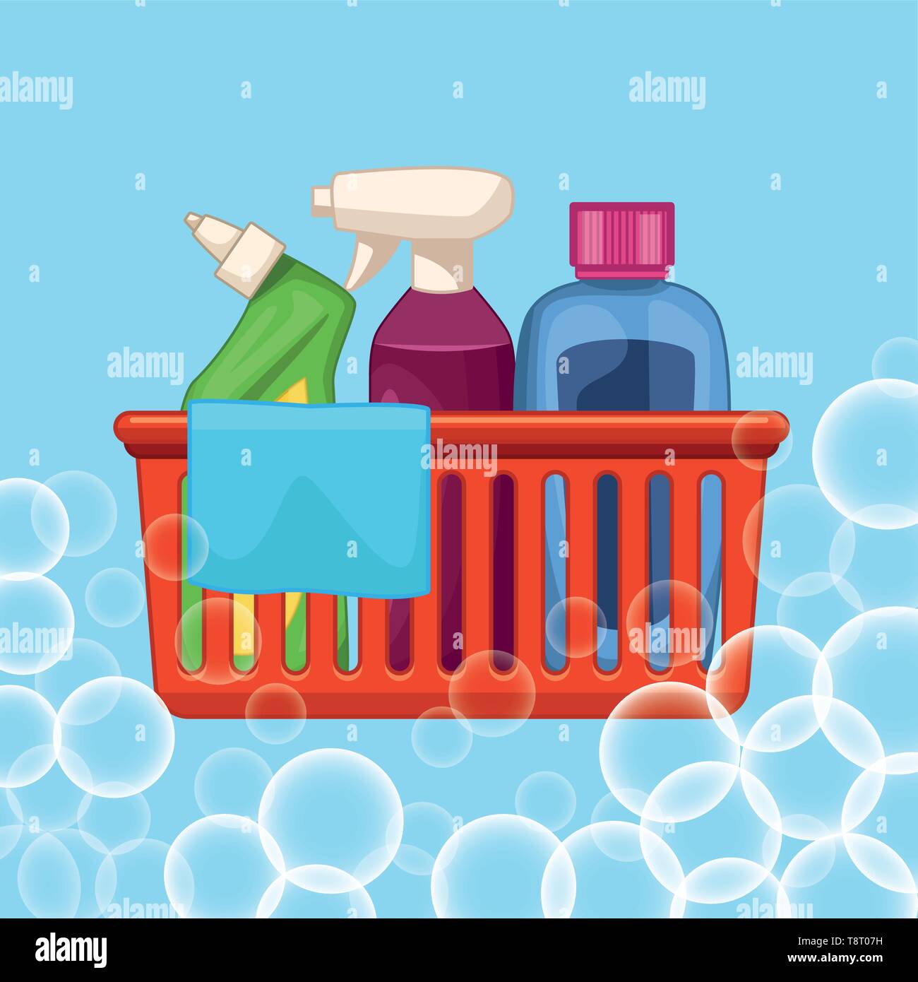 housekeeping cleaning cartoon Stock Vector Image & Art Alamy
