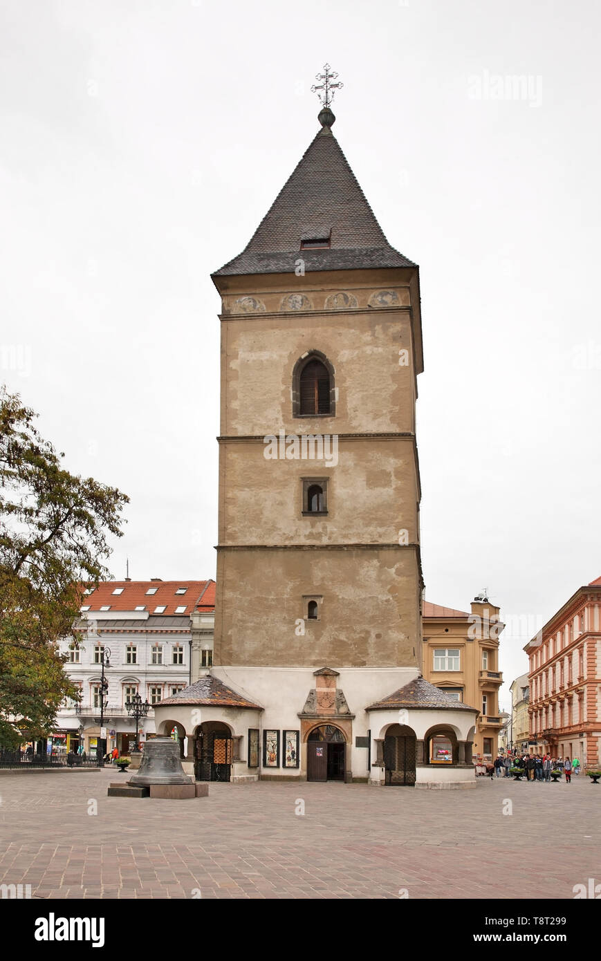 Renaissance Urban's Tower in Kosice. Slovakia Stock Photo