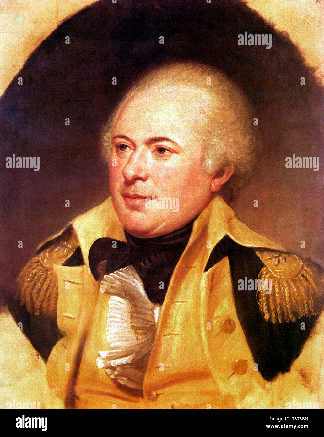 James Wilkinson (1757 – 1825) American soldier and statesman, painting by Charles Willson Peale Stock Photo
