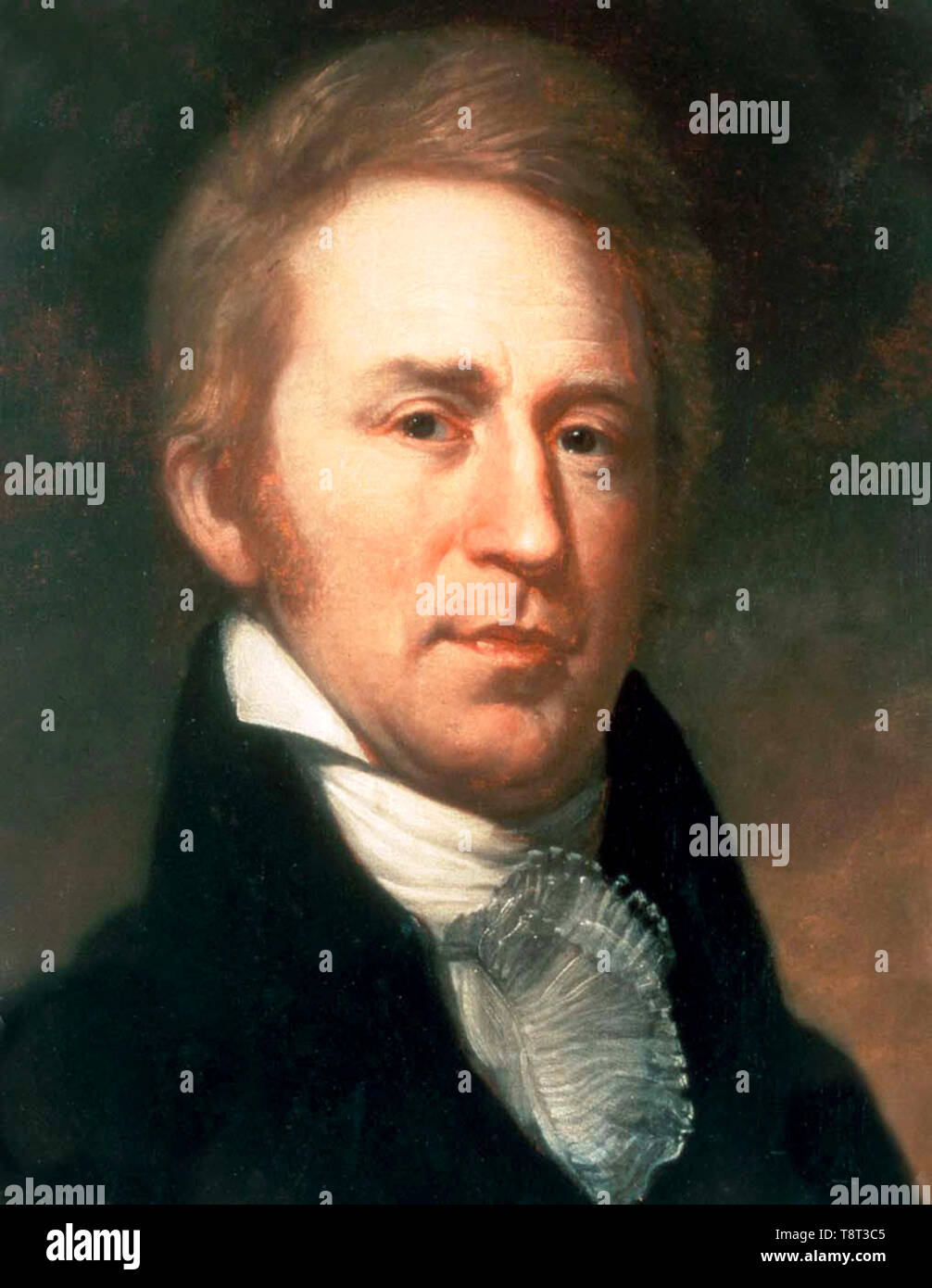 William Clark (1770 – 1838) American explorer. Painting by Charles Willson Peale Stock Photo