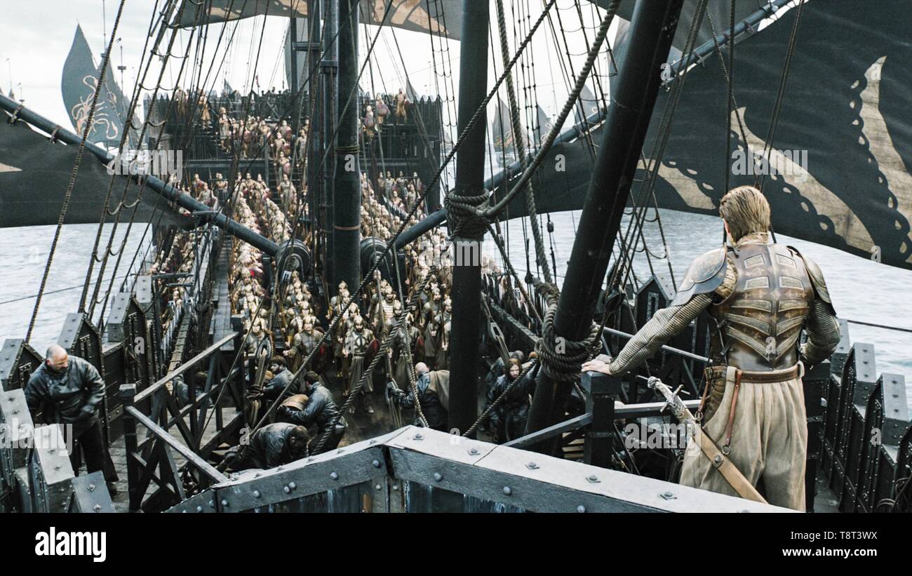 USA. A scene from ©HBO TV series: Game of Thrones - season 8 (2019) A final season of the cult HBO tv show. Starts April 2019. Ref: LMK106-4798-230419 Supplied by LMKMEDIA. Editorial Only. Landmark Media is not the copyright owner of these Film or TV stills but provides a service only for recognised Media outlets. pictures@lmkmedia.com Stock Photo