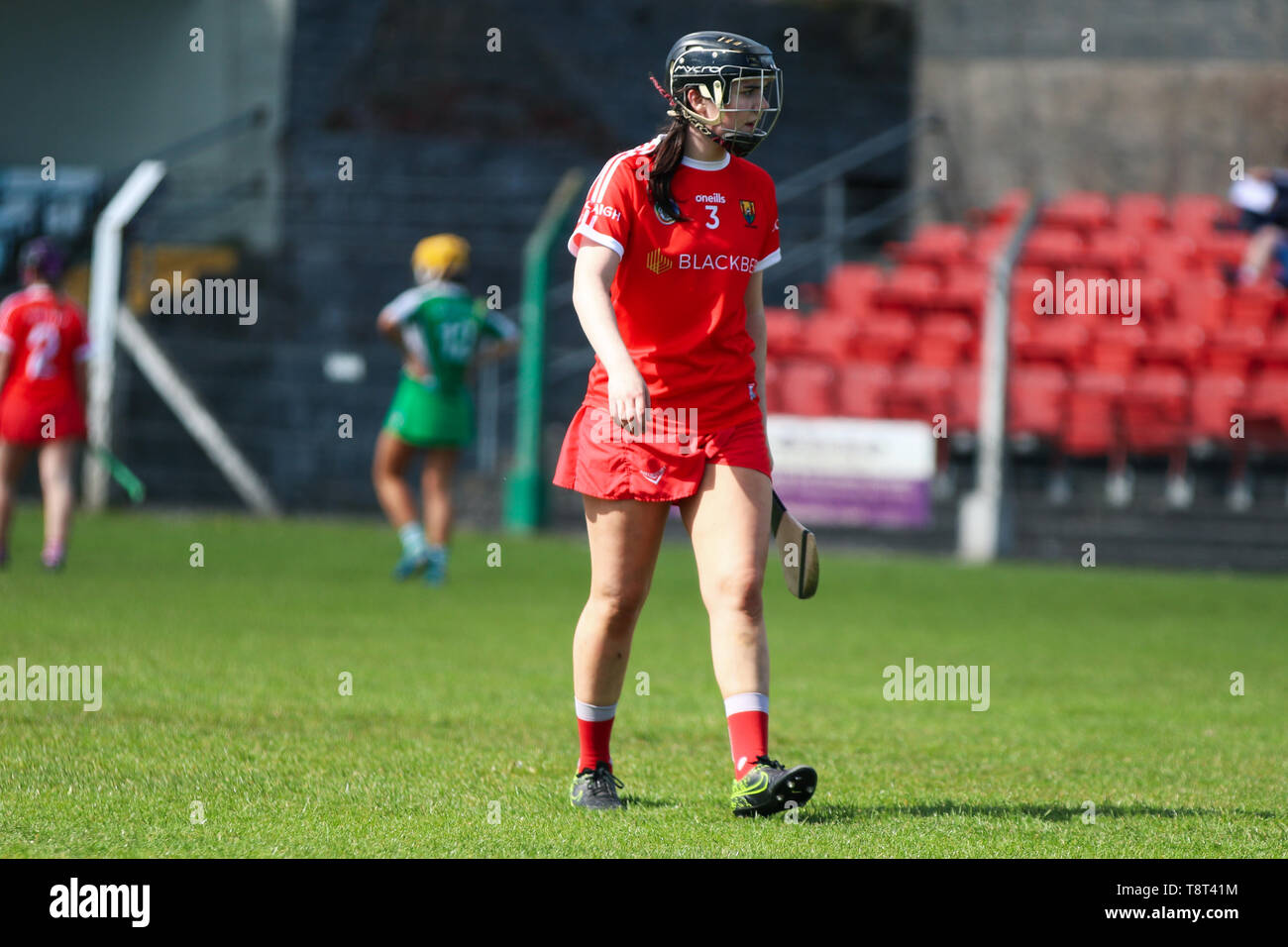 May 11th, 2019, Kilmallock, Ireland - Camogie Junior Championship Semi Final - Limerick vs Cork Stock Photo