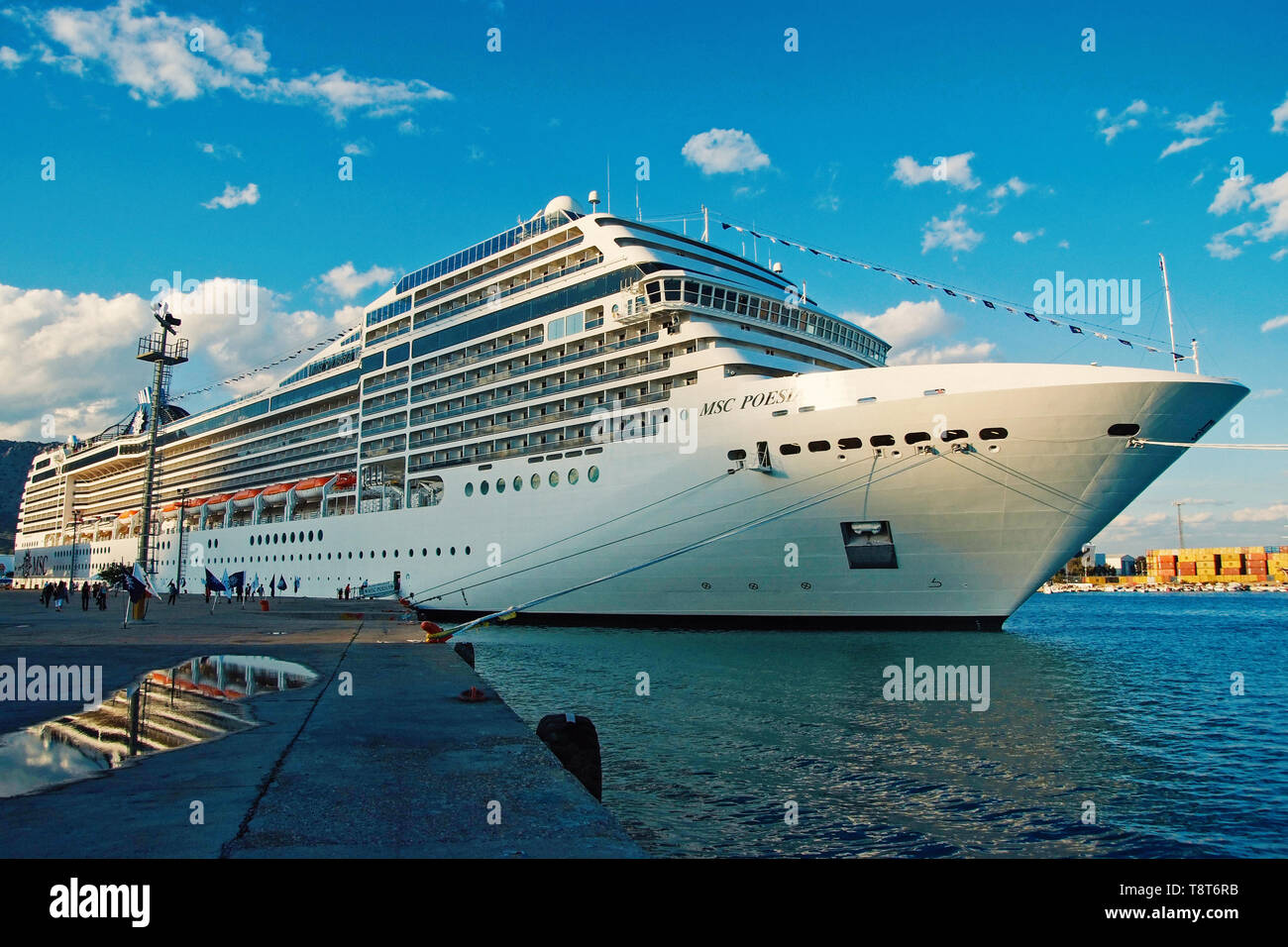 Msc Poesia Cruise Ship High Resolution Stock Photography And Images Alamy