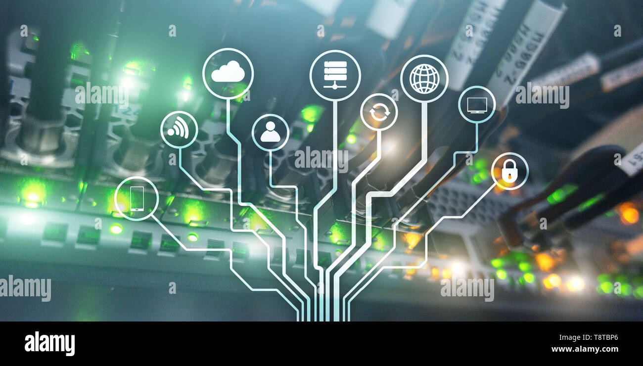 Iot Internet Of Things Information Communication Network