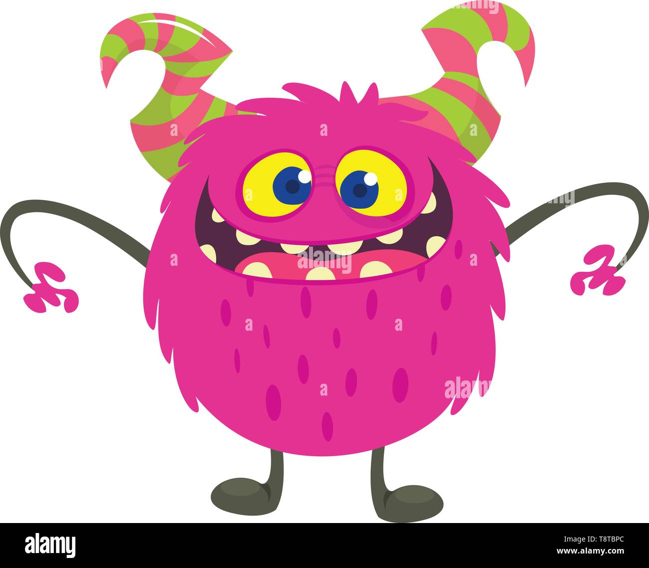 cartoon monster